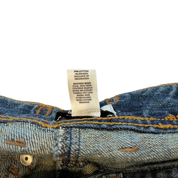 Loft  Marisa Cropped Mid Rise Cuffed Hem Jeans - Picture 9 of 10